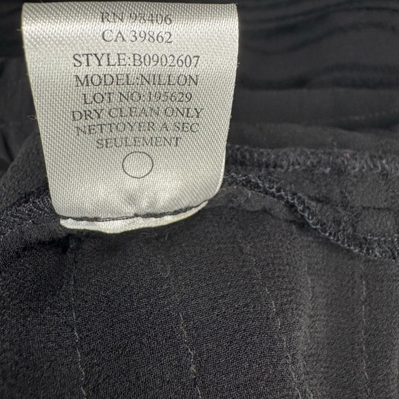 Theory Elegant Black Sleeveless Dres Size 0. E42 - Picture 12 of 13